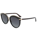 Christian Dior Offset Sunglasses WR786 57 | Black Frame | Grey Gradient Lenses
