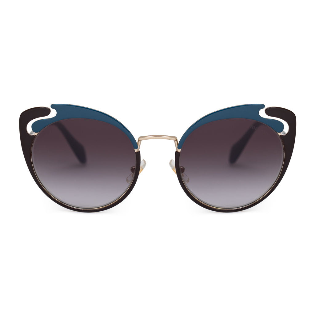 Miu Miu Cat Eye Sunglasses SMU57TS C055D1 54
