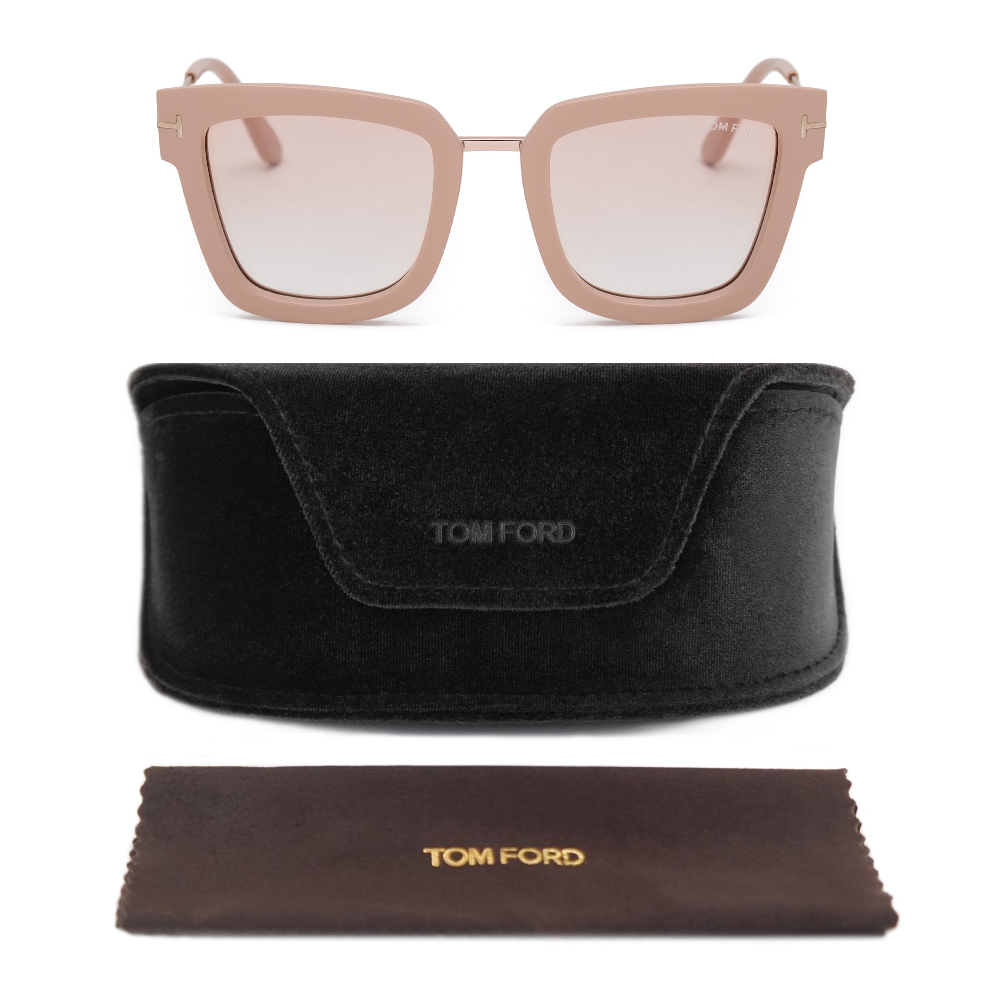 Tom Ford Square Sunglasses FT0573 74F 52