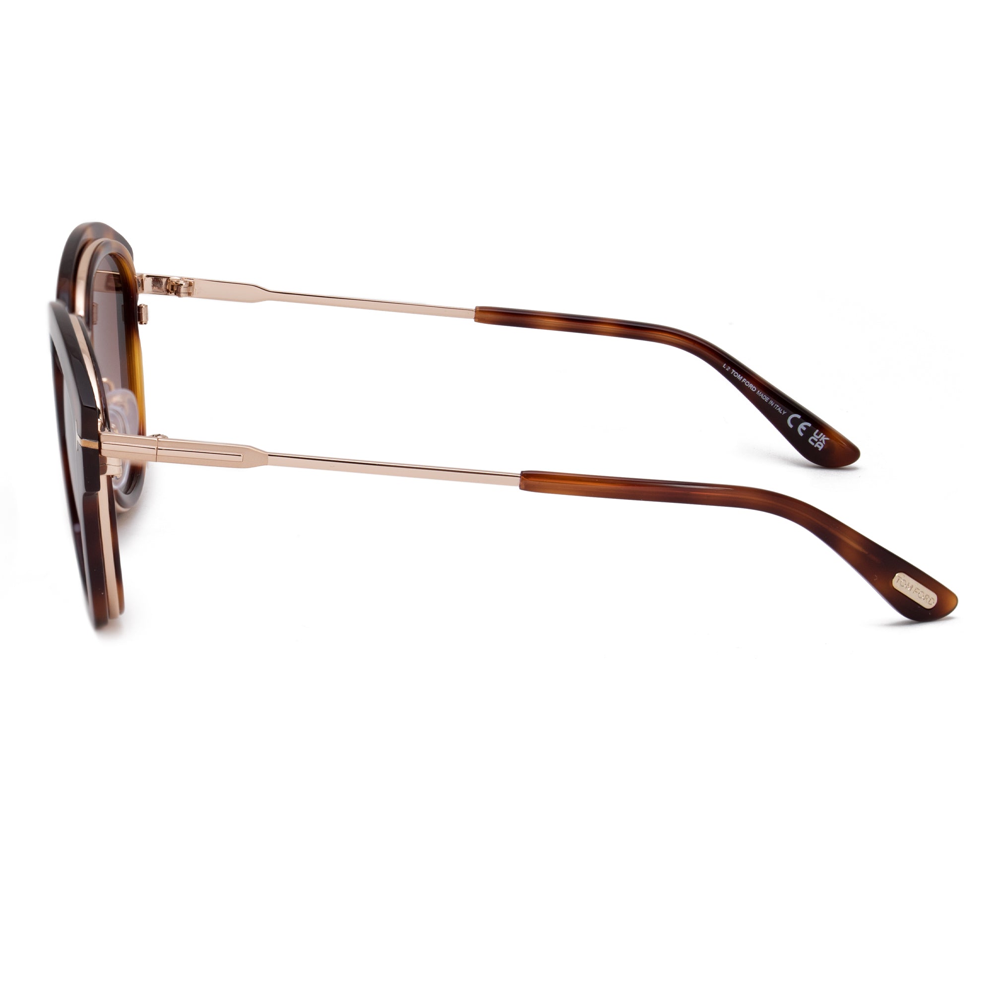 Tom Ford Round Sunglasses FT0574 52G 52