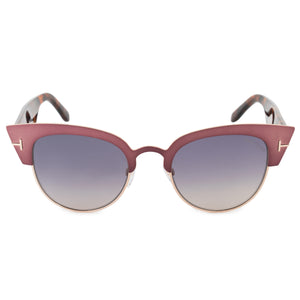 Tom Ford Alexandra Cat Eye Sunglasses FT0607 74B 51