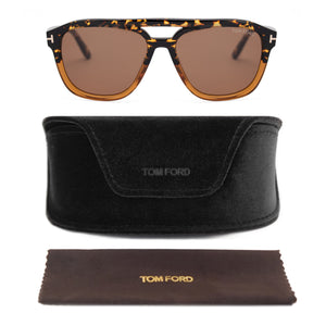 Tom Ford Square Sunglasses FT0776 56E 56