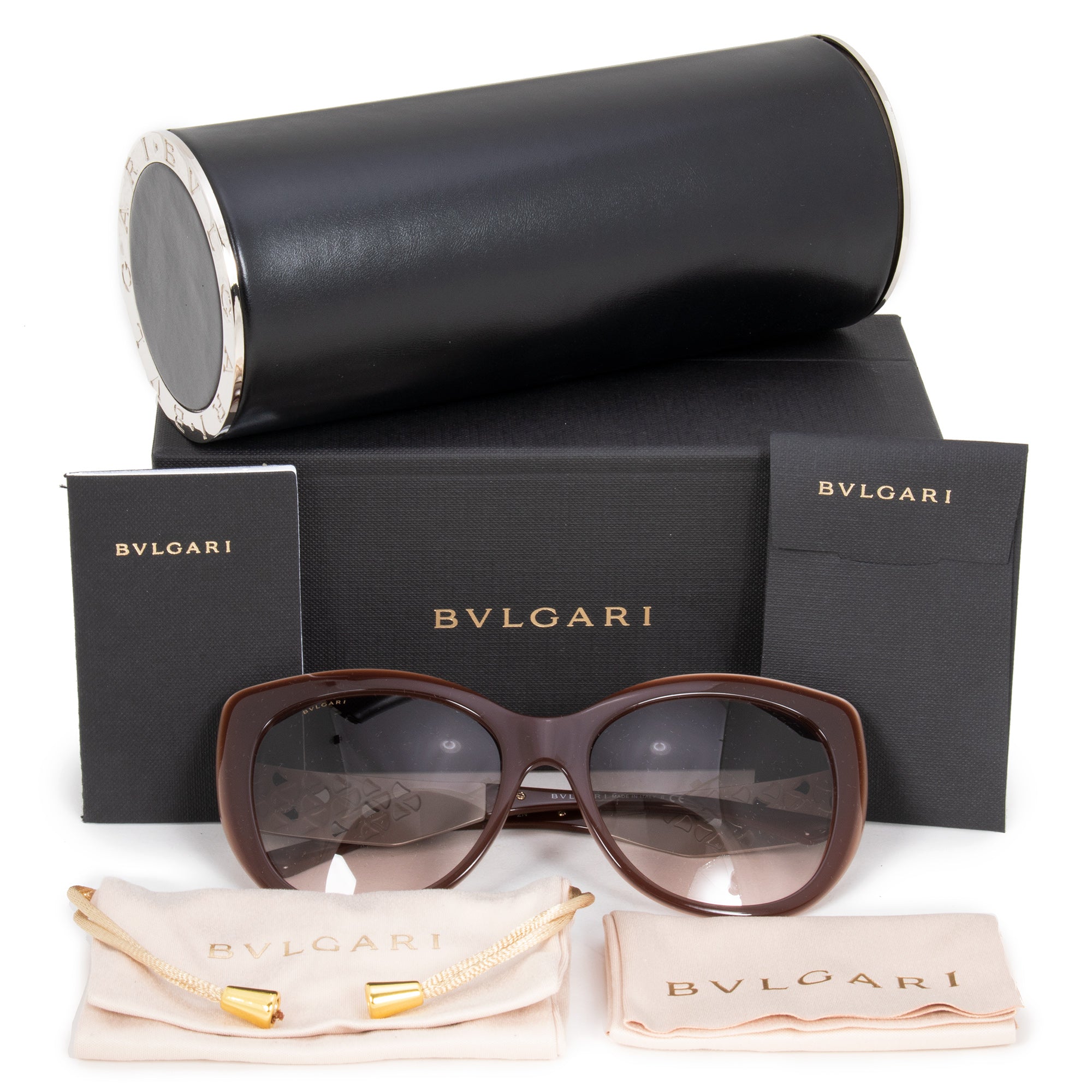 Bvlgari Cat Eye Sunglasses BV8198B 54423B 57
