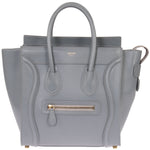 Céline Micro Luggage Handbag | Smooth gray Calfskin