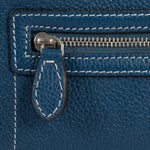 Celine Nano Luggage Navy Calfskin Leather Bag