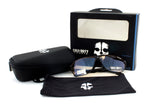 Call of Duty Ghosts Black Rectangular Sunglasses with Titanium Gaming Lens