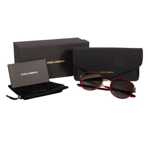 Dolce and Gabbana DG2227J 1318/8G 52 Round Sunglasses