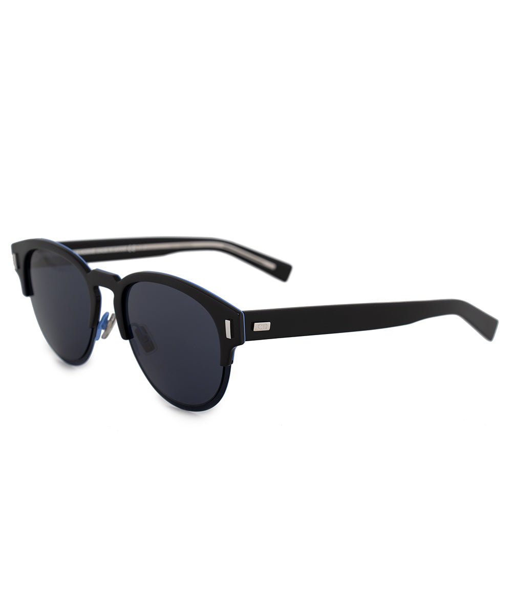 Christian Dior Black Tie TGPKU 52 Round Sunglasses