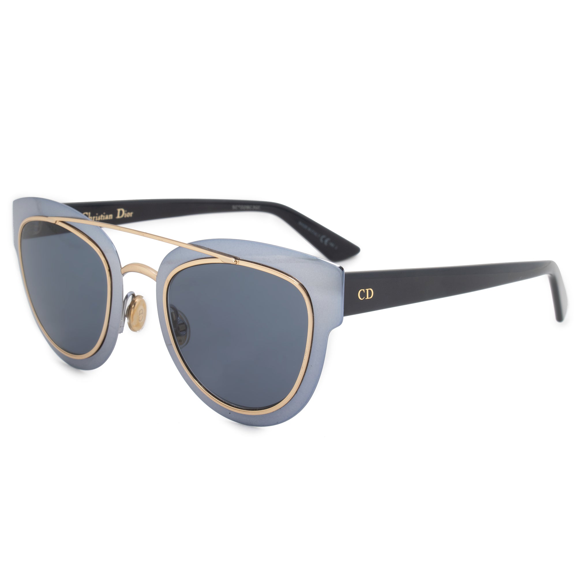 Christian Dior Chromic Cat Eye Metal Sunglasses RKZ9A 47