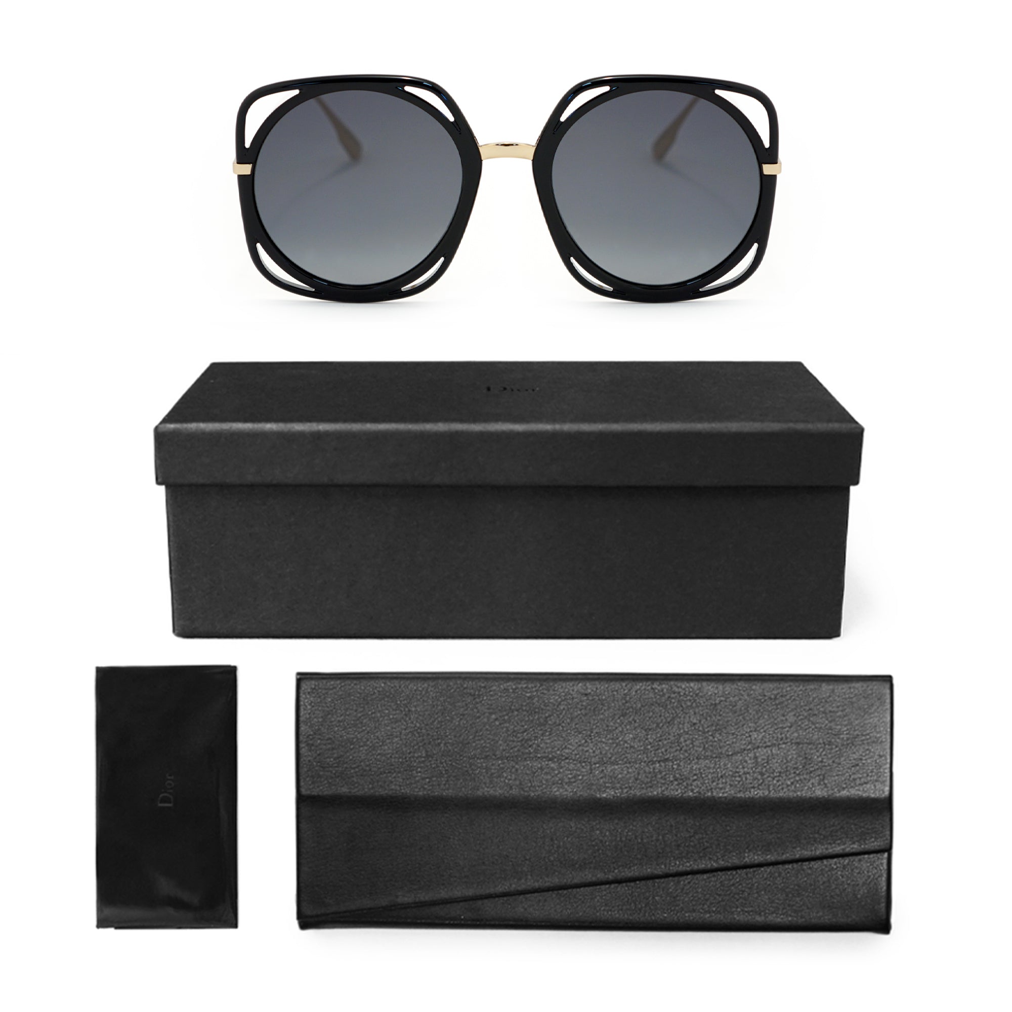 Christian Dior Round Sunglasses Direction 2M21I 56