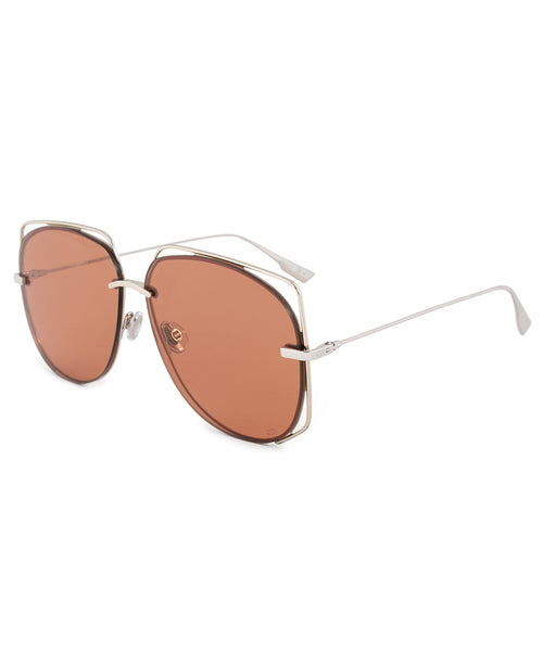 Christian Dior Stellaire 6 3YG 2M 61 Aviator Sunglasses Foxy Luxury