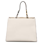 Fendi Small White Runaway Leather Bag