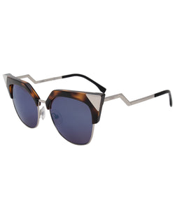 Fendi Iridia Cat Eye Sunglasses FF0149S TLV XT 54