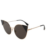 Fendi Lei Round Sunglasses FF0190S 000 2M 57