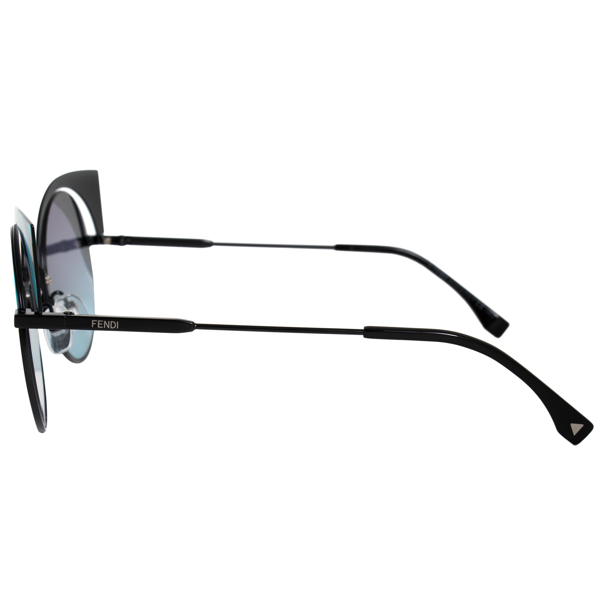 Fendi Hypnoshine Cat Eye Sunglasses FF0215S 0LB JF 53