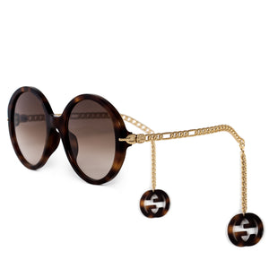 Gucci Round Sunglasses GG0726S 002 56