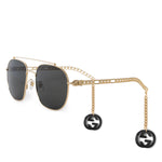 Gucci Square Sunglasses GG0727S 001 58
