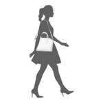 Givenchy Antigona Sugar Goatskin Leather Satchel Bag | White & SIlver Hardware | Small