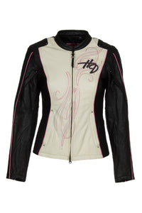 Harley-Davidson Women's Jacket  Pink Label Color blocked - Leather - Model 97010-14VW