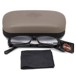 Harley Davidson Rectangular Reading Eyeglasses HD3004 TO 52 +2.0