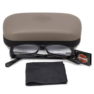 Harley Davidson Rectangular Reading Eyeglasses HD3004 TO 52 +2.0