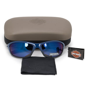Harley Davidson Rectangle Sunglasses HDS0616 BL 3F 62