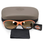 Harley Davidson Rectangle Sunglasses HDS0616 OR 1F 62