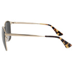 Prada Cinema Square Sunglasses PR54TS 1AB5S0 55 | Black Frame | Carbon Lenses