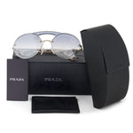 Prada Cinema Evolution Single Lens Round Sunglasses PR65TS ZVN0D0 36
