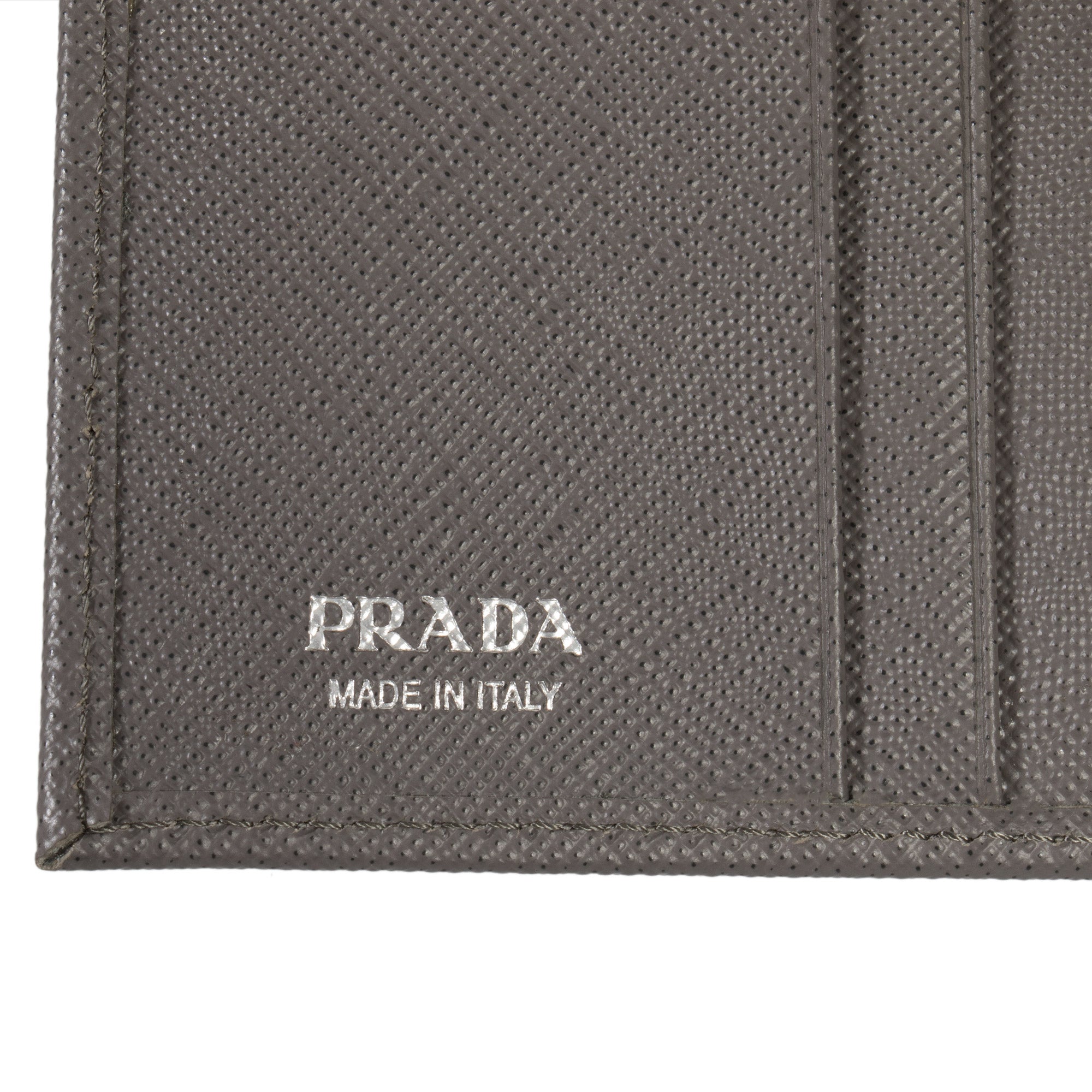 Prada Marble Saffiano Leather Flap Wallet 1MH523 QWA F0K44