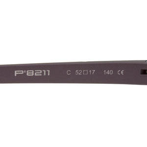 Porsche Design P8211 C Rectangular | Gunmetal/Aubergine| Eyeglass Frames