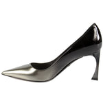 Dior Graded Patent Calfskin Pump | 8cm Heel | Grey and Black