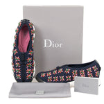 Dior Blue and Rose Flower Fusion Sneakers
