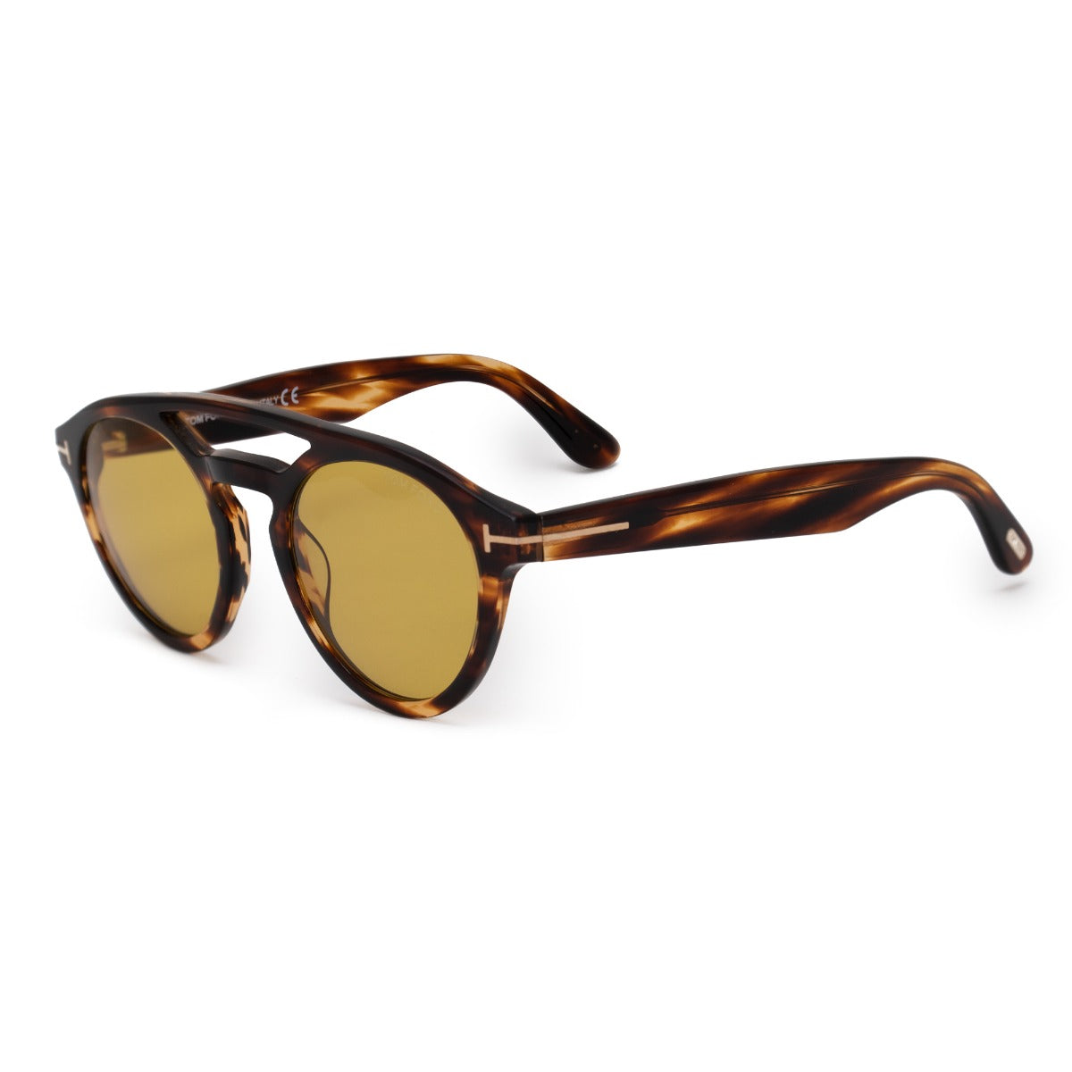 Tom Ford Round Sunglasses FT0537 48E 50