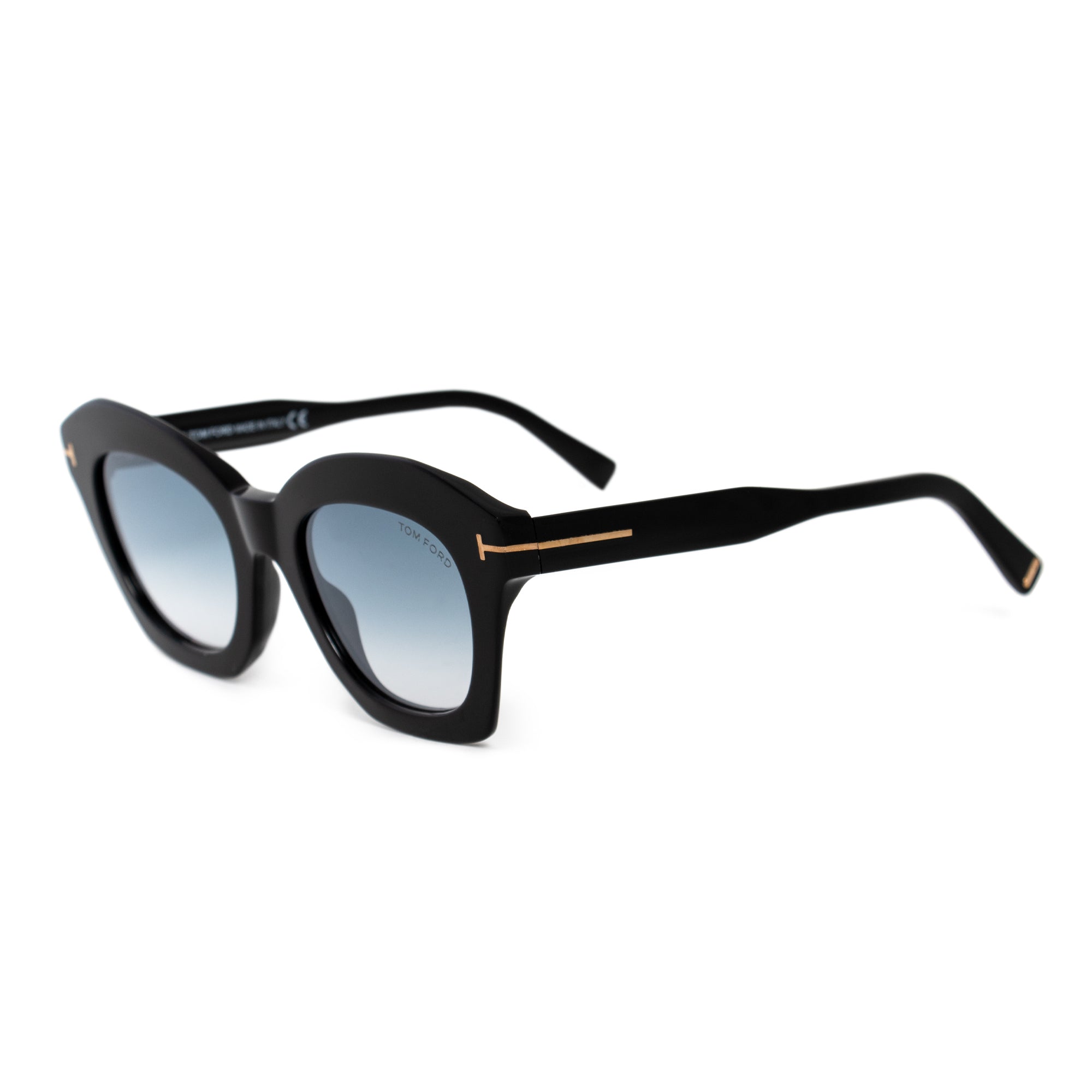 Tom Ford Bardot Butterfly Sunglasses FT0689 01P 53