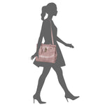 Valentino Medium Joylock Top Handle Bag in Pink