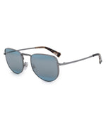 Valentino Square Sunglasses VA2012 30057C 49 Blue to Gray Gradient Lenses