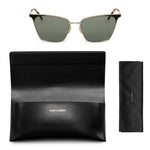 Saint Laurent Cat Eye Sunglasses SL429 002 56