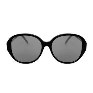 Saint Laurent Oval Sunglasses SLM48S BK 003 57